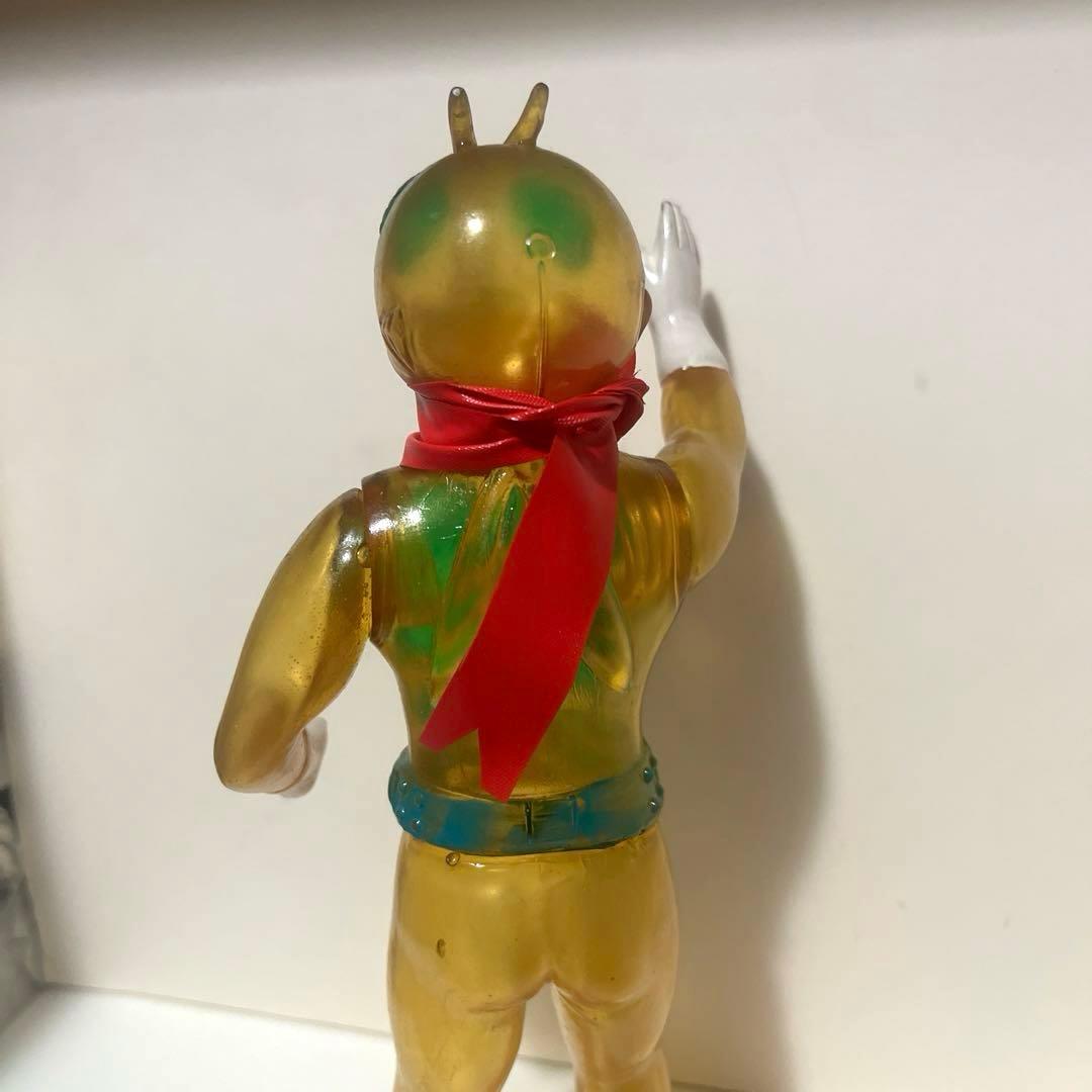 無版権 仮面ライダー パチ ソフビ フィギュア 盆踊りタイプ