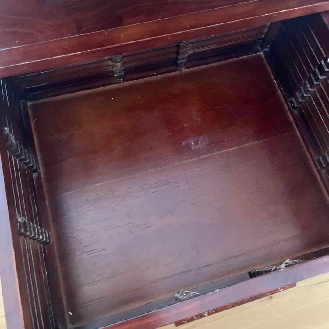 アジアン家具　ローチェスト　テレビ台　木製 引き出し付き インポート