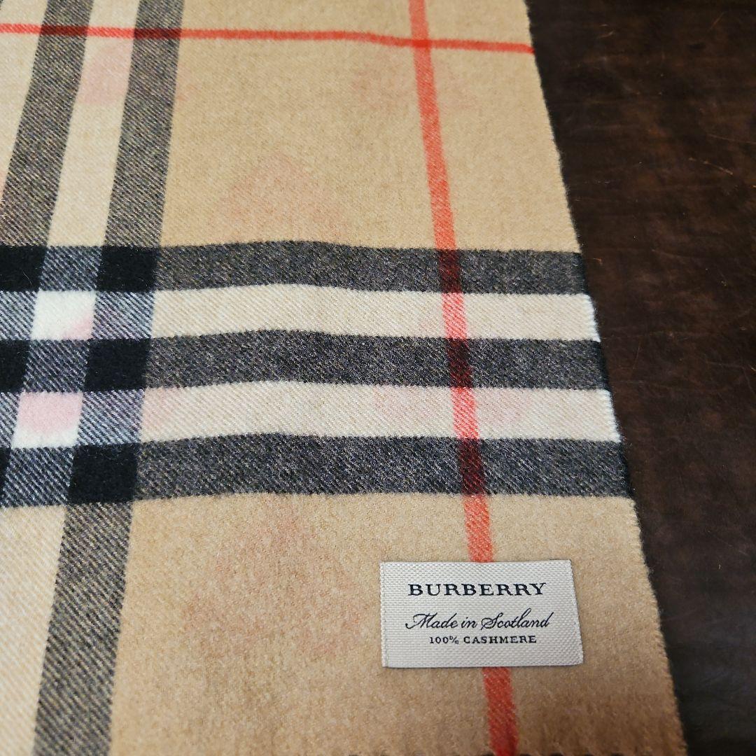 BURBERRY　バーバリー　限定リバーシブルハートマフラー