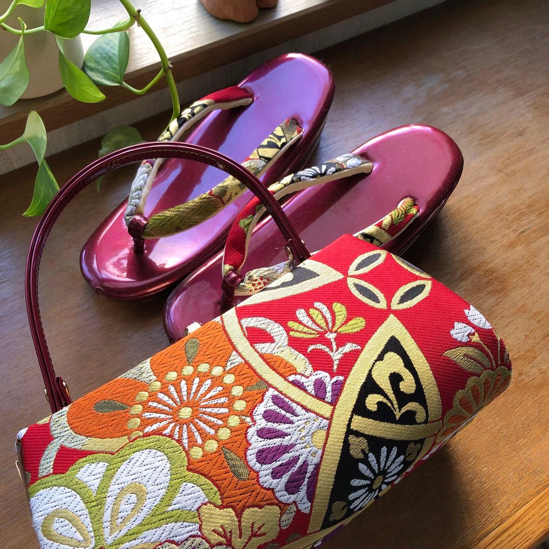 草履、バッグセット