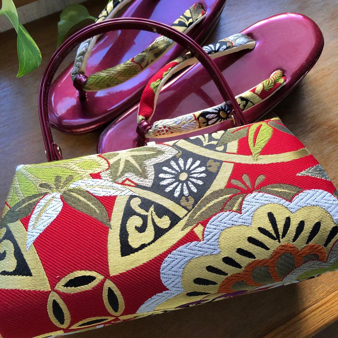 草履、バッグセット