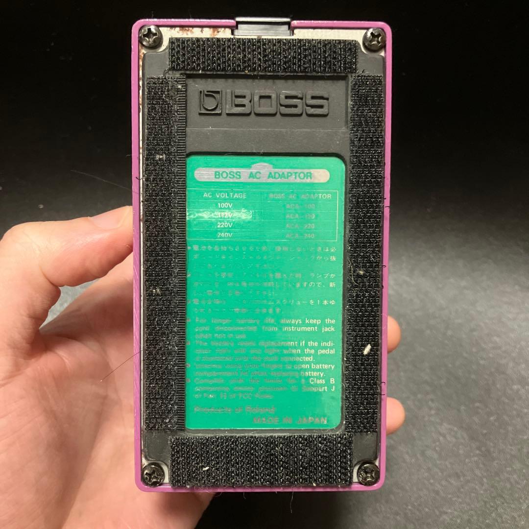 BOSS Flanger BF-2 日本製、PSAアダプター使用可