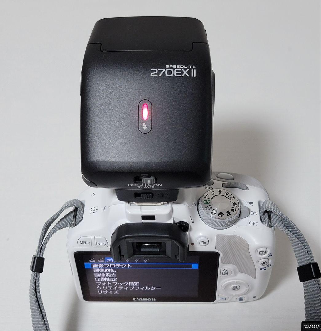 Canon EOS Kiss X7 ホワイト 一眼レフカメラ ダブルレンズキット