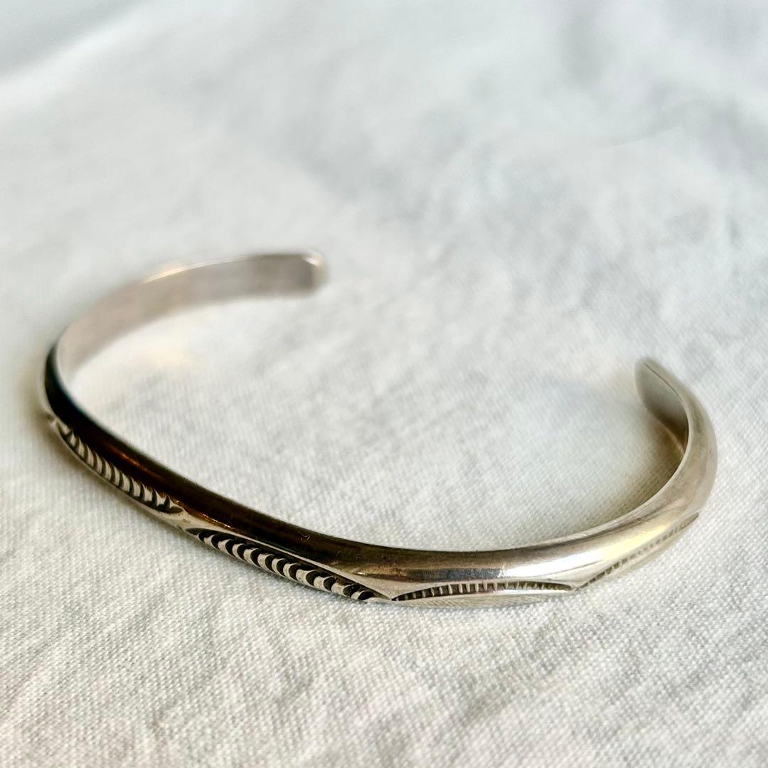 1970s ナバホ バングル ブレスレット トライバル　sterling