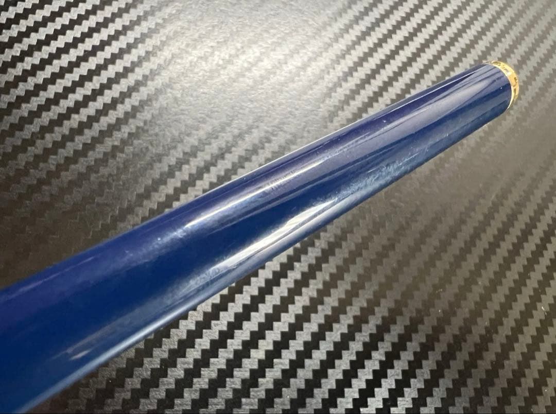 極美品 モンブラン ノブレス F 細字 オブリージュ ダークブルー 万年筆