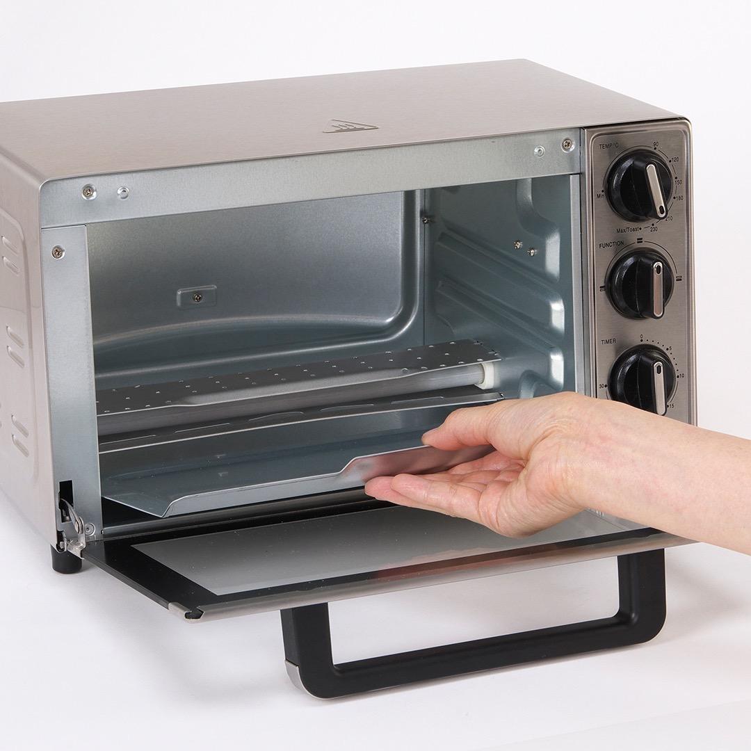 オシャレ家電【未使用】ラッセルホブス オーブントースター 1000JP シルバー