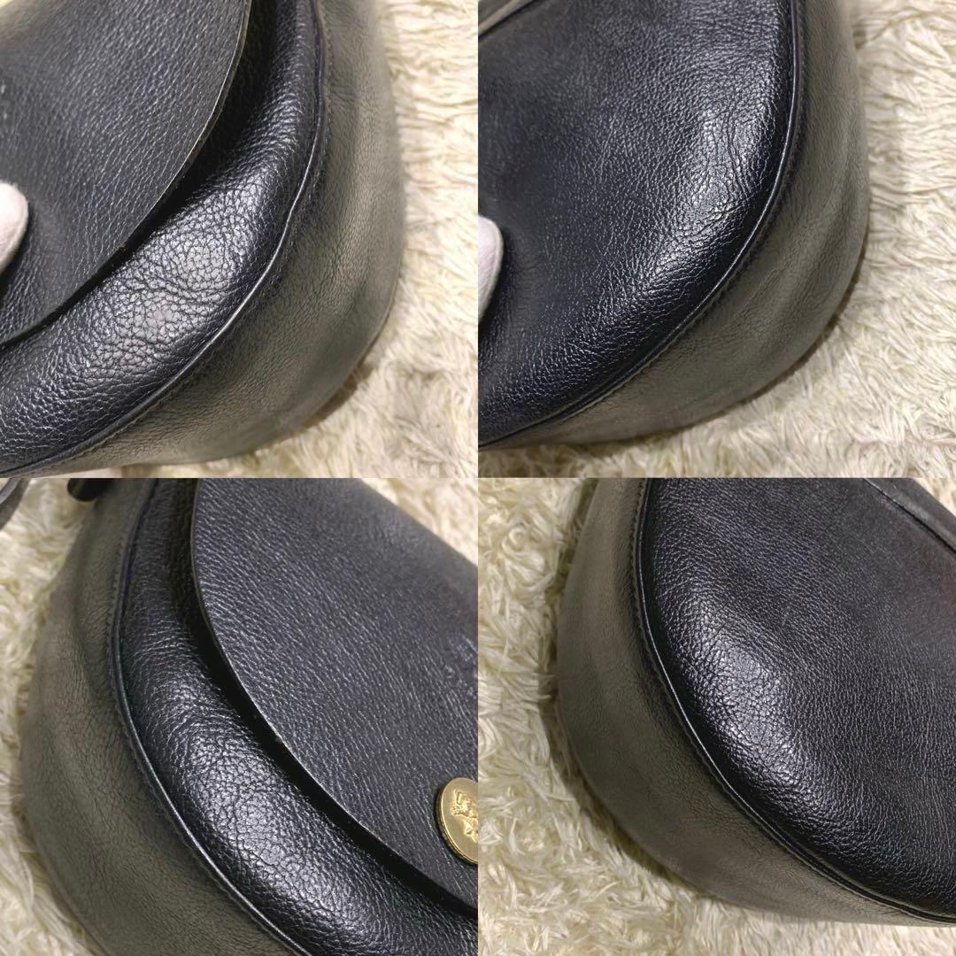 極美品✨イルビゾンテ ショルダーバッグ 現行 クロスボディバッグ ブラック