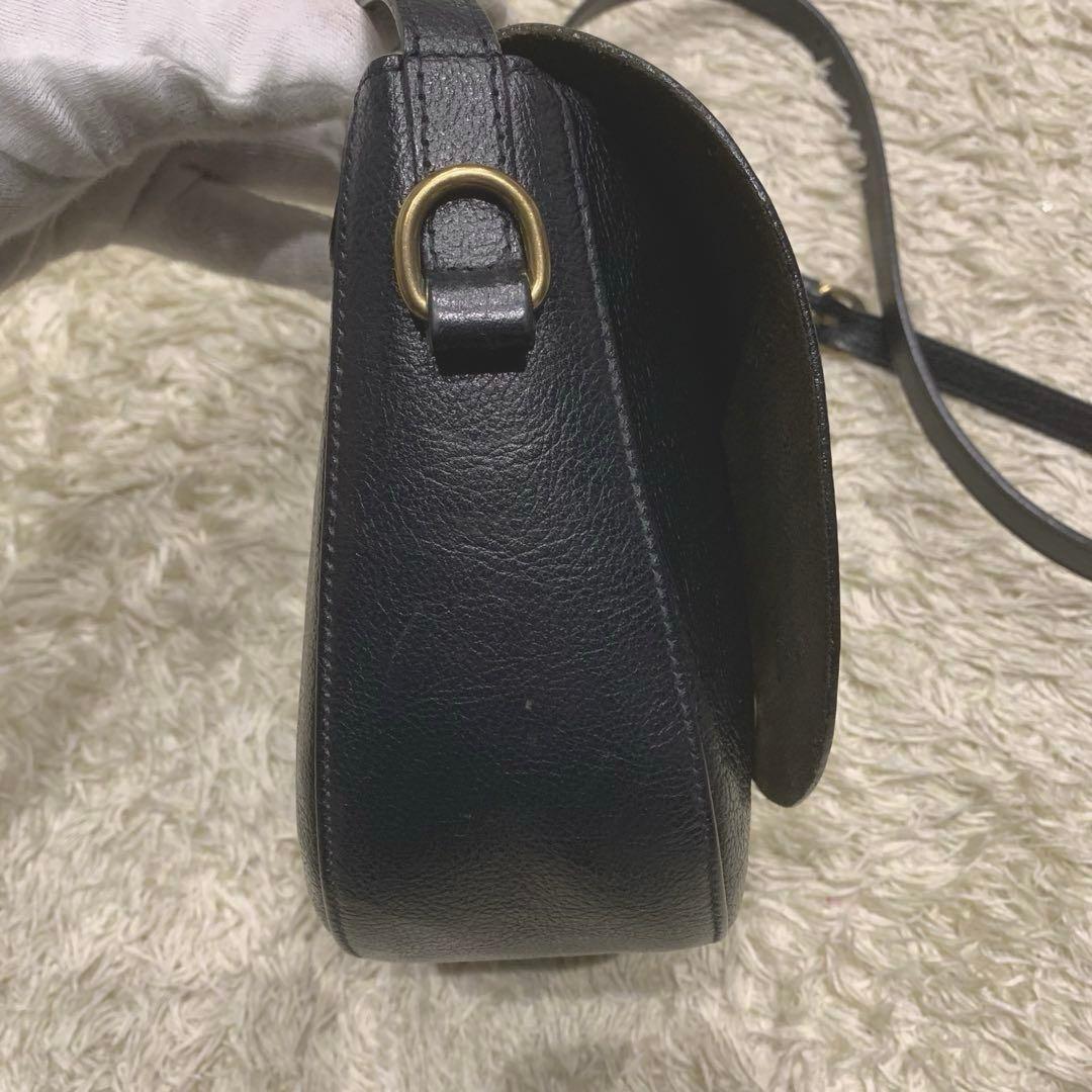 極美品✨イルビゾンテ ショルダーバッグ 現行 クロスボディバッグ ブラック