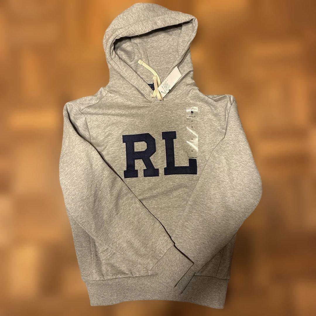 入手困難　Polo Ralph Lauren グレー パーカー Mサイズ　RL