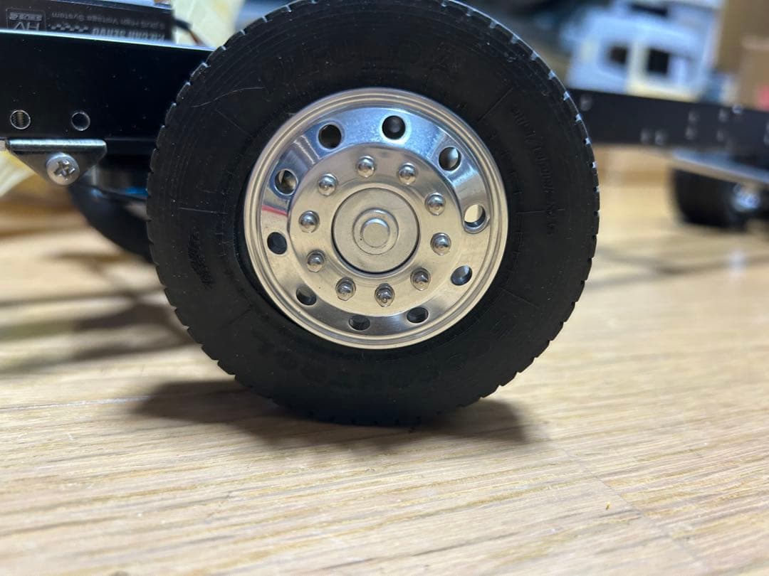 ムネトラ　プロフィア　単車製作途中