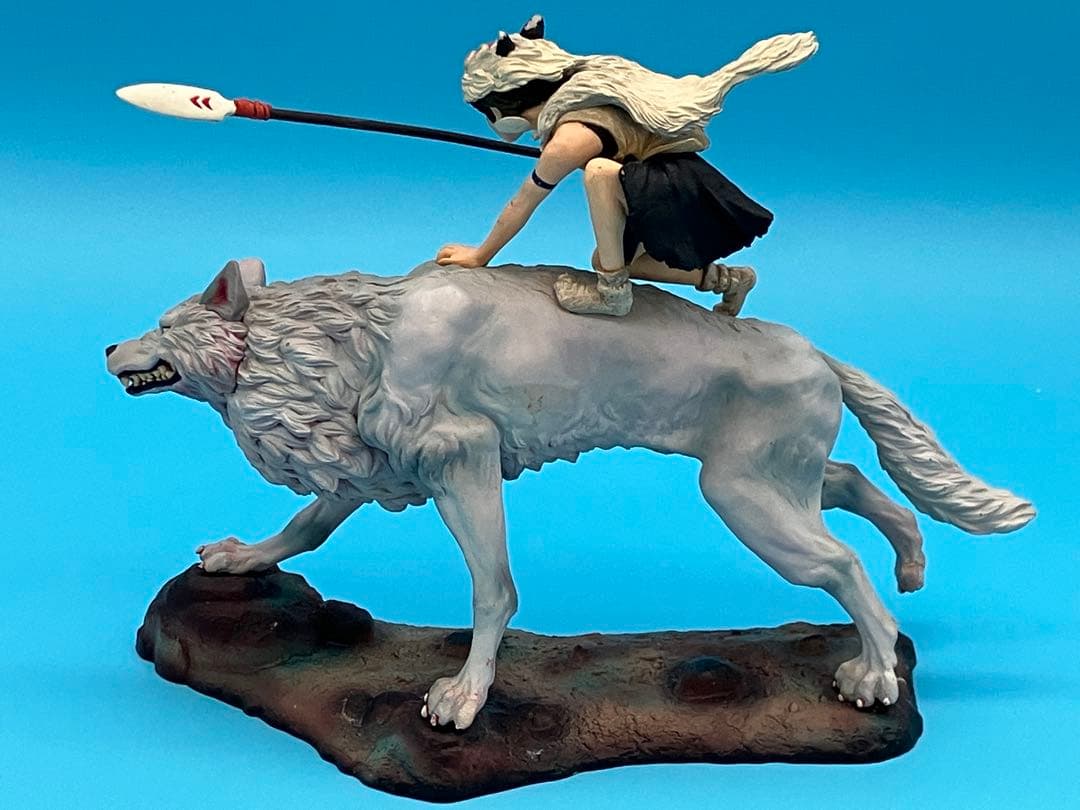 犬神＆サン もののけ姫 フィギュア ジブリ 宮崎駿