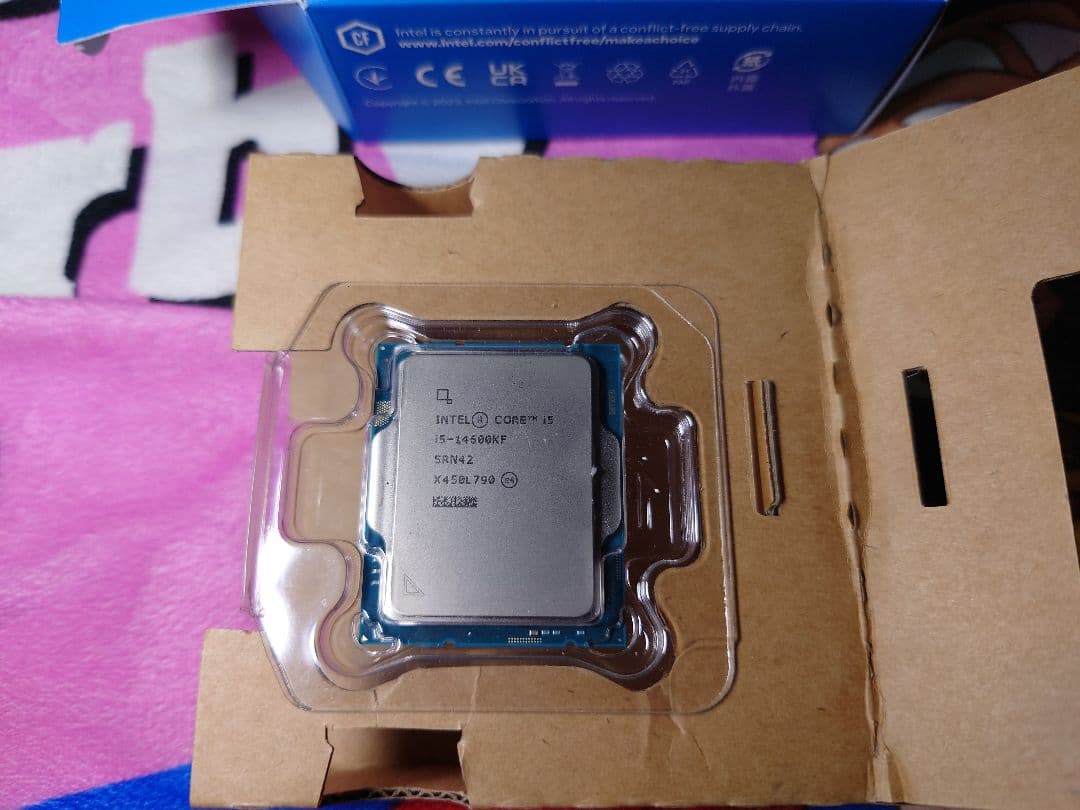 PCパーツ　CPU intel i5 14600KF　その他