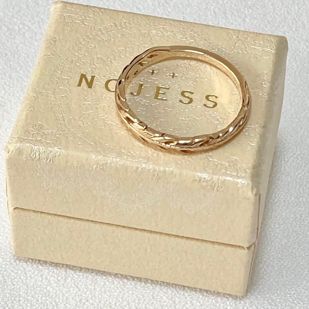 NOJESS K5 フェザーリング｜羽根モチーフ｜11号 美品 箱付