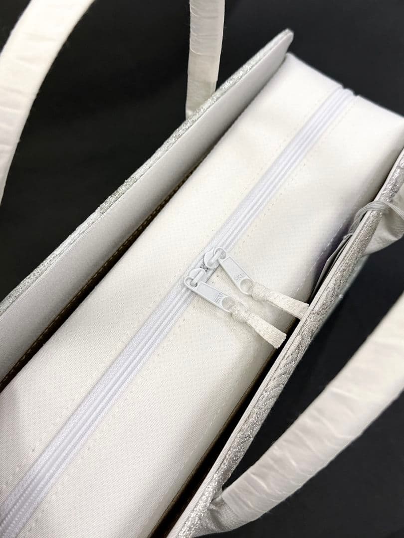 衿秀 バッグ 和装 利休 フォーマル 帯地 正絹 留袖バッグ　訪問着バッグ　菊菱