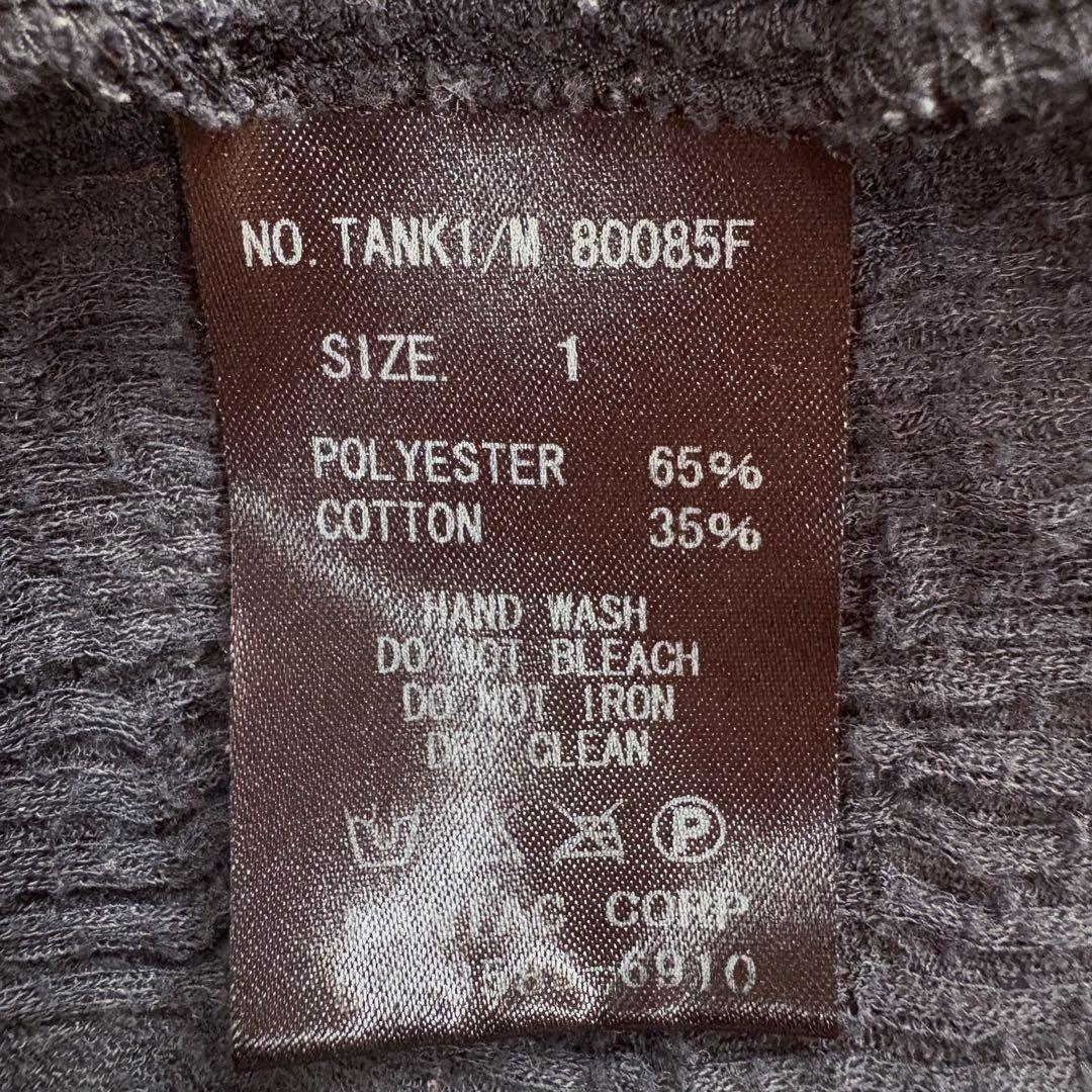 ifsixwasnine TANK1 80085F リブ タンクトップ LGB