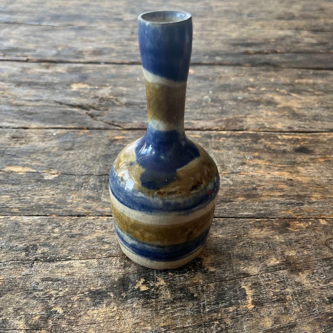 古琉球　二彩　徳利　瓶