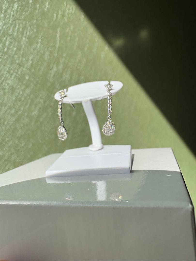 ダイヤモンド ピアス プラチナ