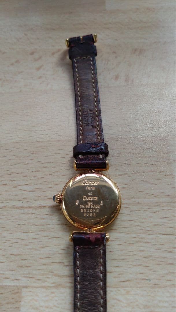 未使用 *＊*… Cartier コリゼ用レザーベルト グリーンカラー *＊*…