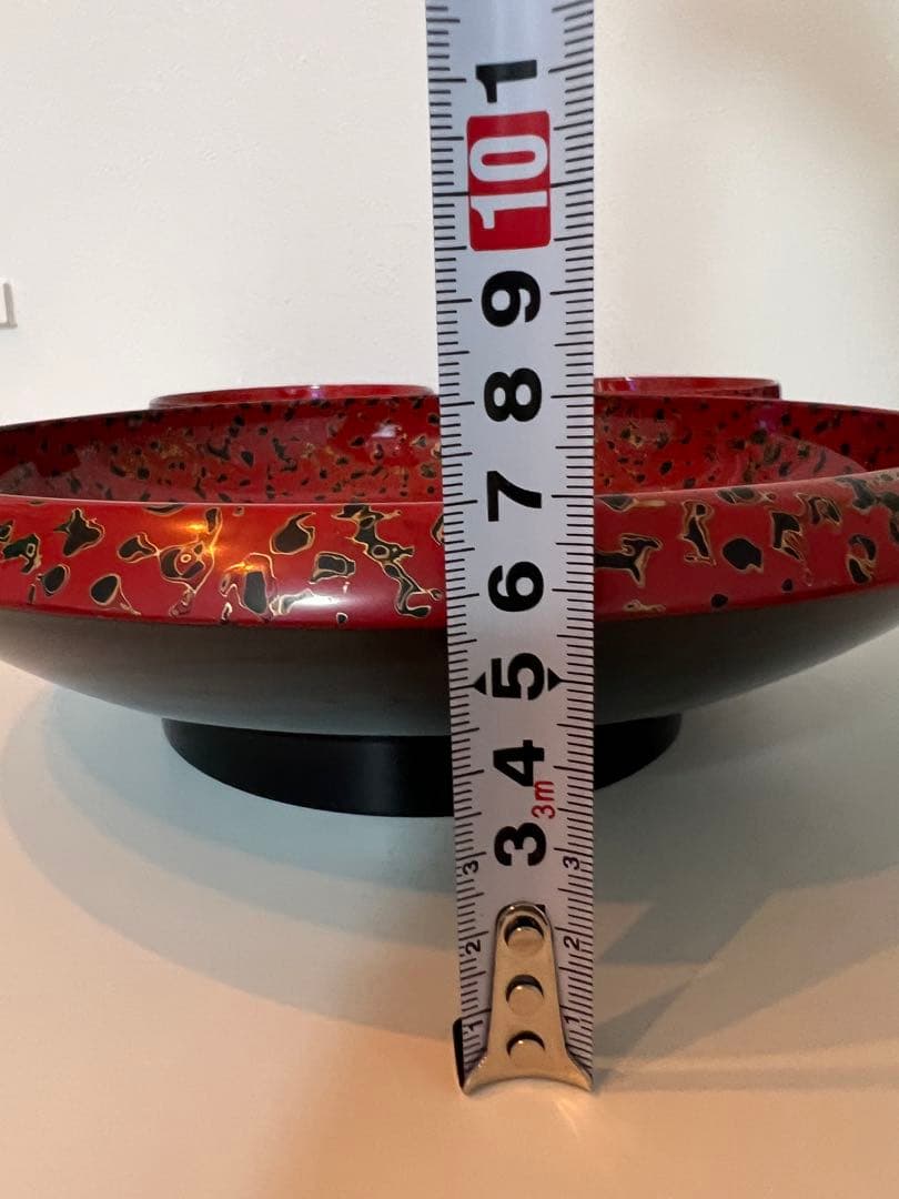 津軽塗り 漆器 夫婦椀と大皿菓子皿セット