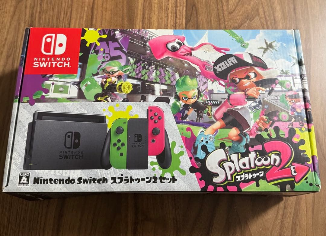 動作確認済 Nintendo Switch Splatoon 2セット