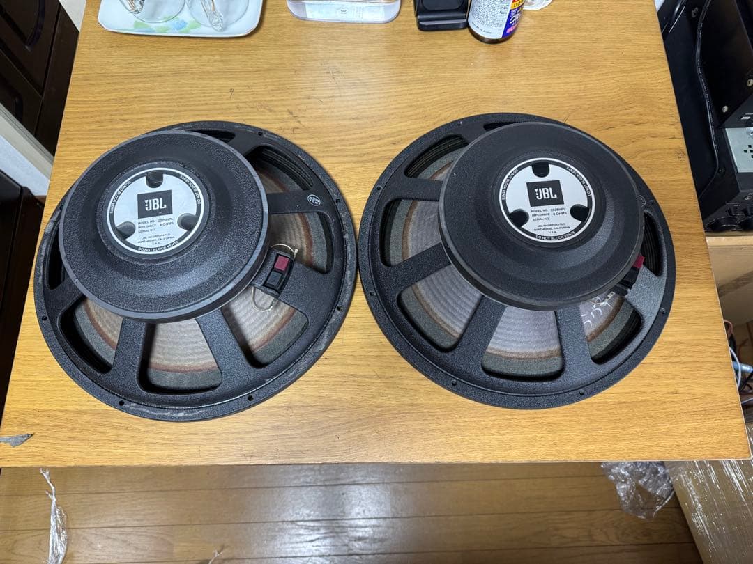 JBL 2226HPL ペア　38cm 15インチ　ウーファー　スピーカー