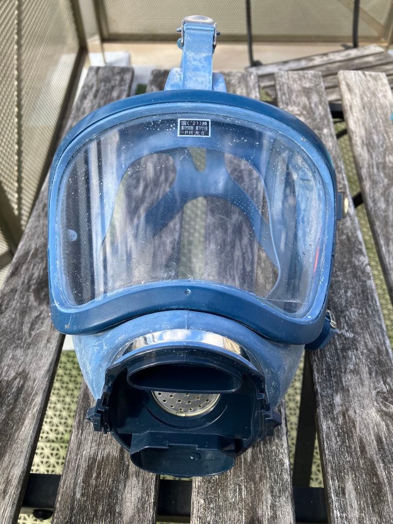 ROKEN 防塵マスク 青