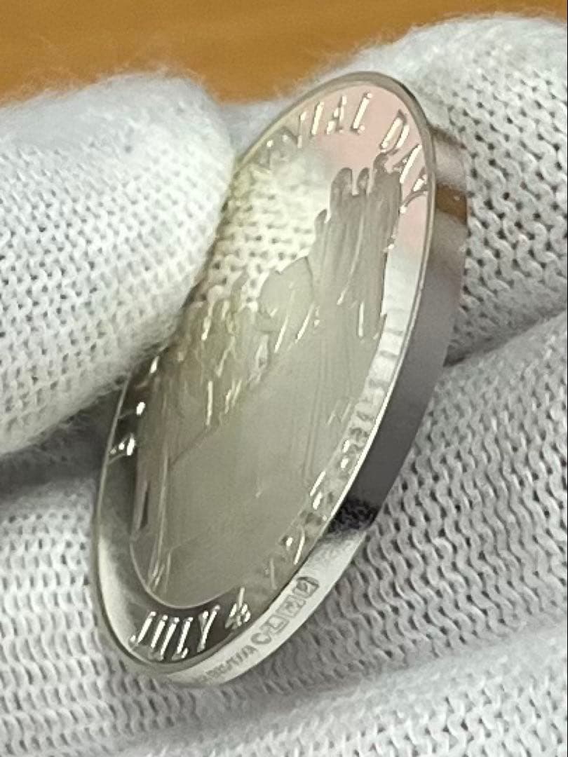 アメリカ合衆国建国200周年特別記念純銀メダル1976年 silver925刻印