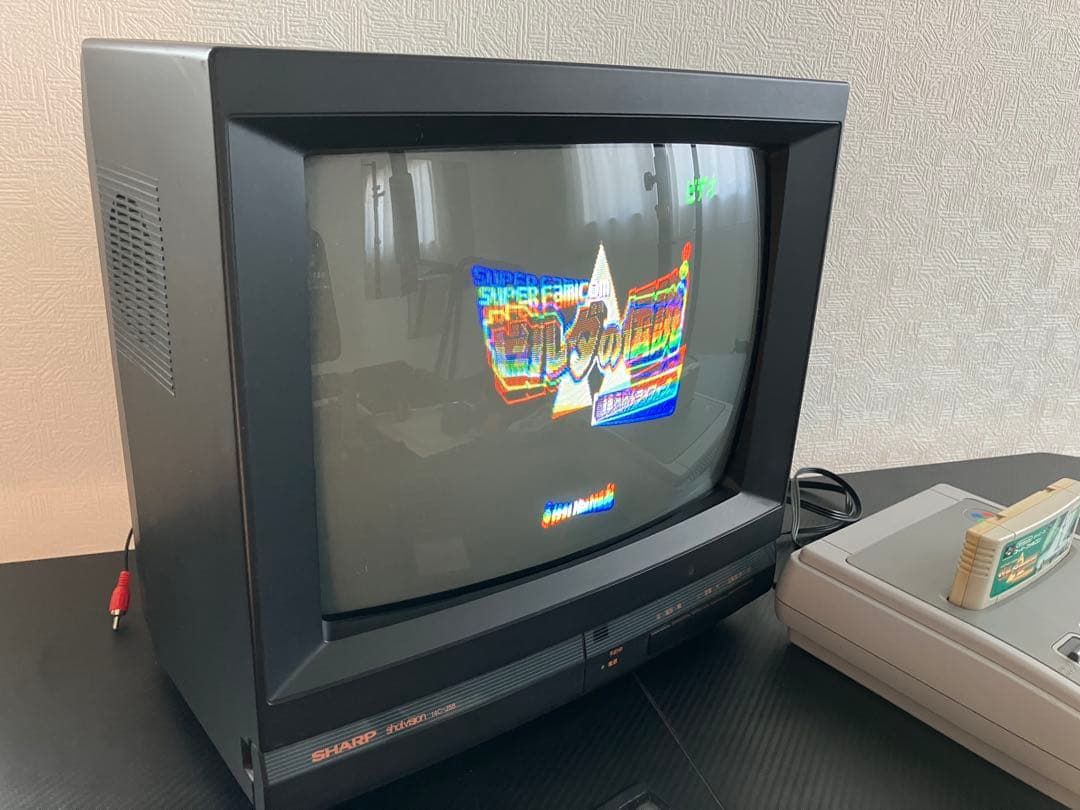 K*u様 【レトロゲーム】シャープ ブラウン管テレビ 14C-J58 1989年