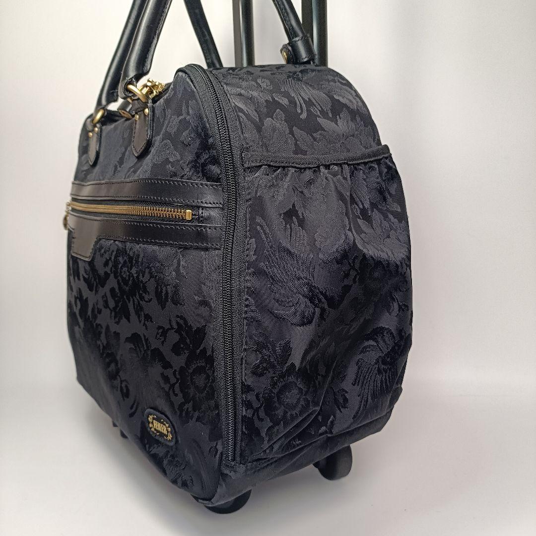 希少　FEILERフェイラー　トロリーバッグ　キャリーバッグ　黒　カギ付