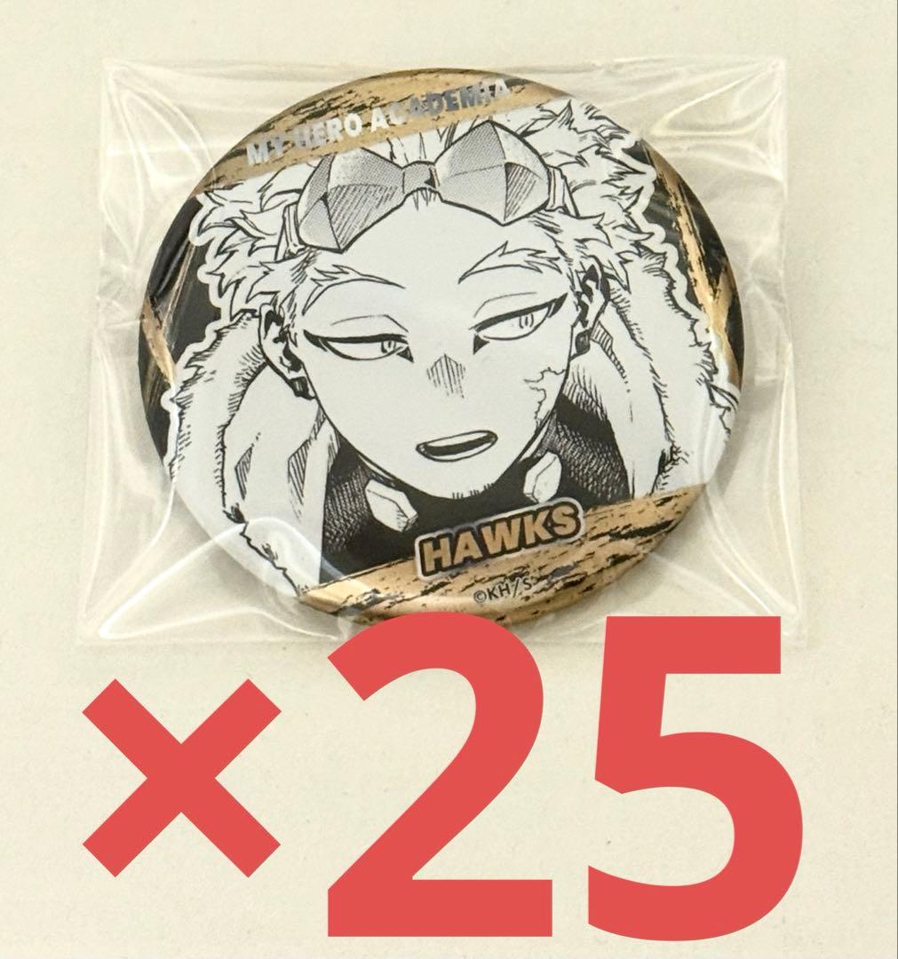ホークス ヒロアカ デコレクション缶バッジ