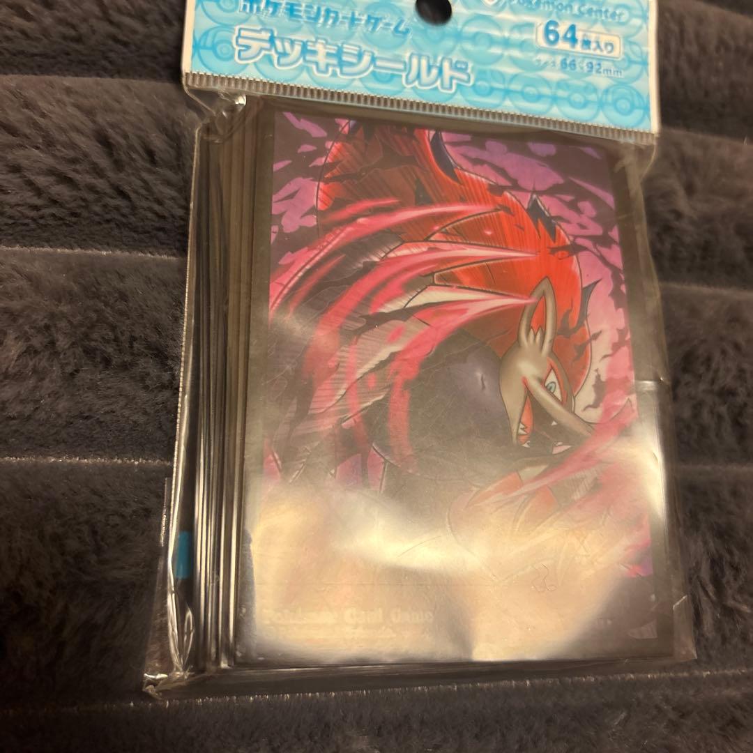 ポケモンセンター限定デッキシールド スリーブ　ゾロアークダークイリュージョニスト