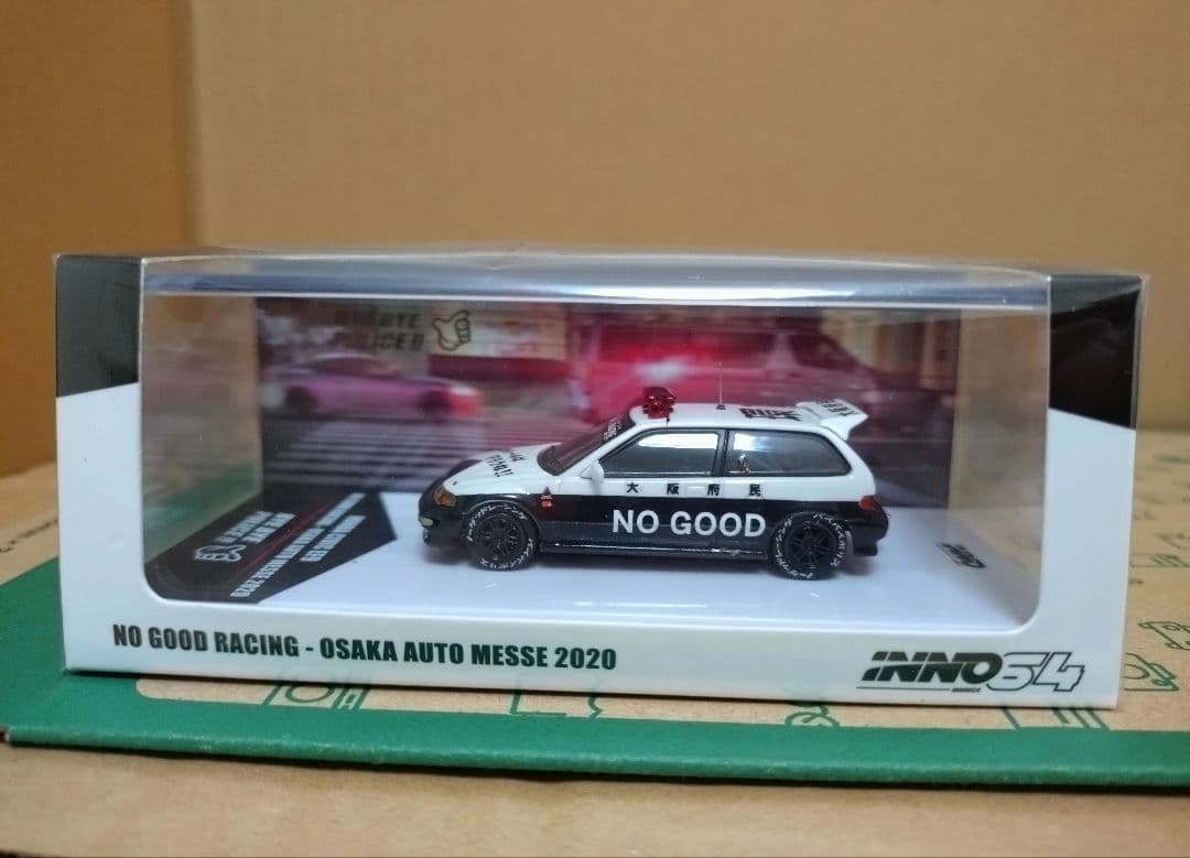 イノモデル 1/64 シビック NO GOOD RACNG 大阪オートメッセ