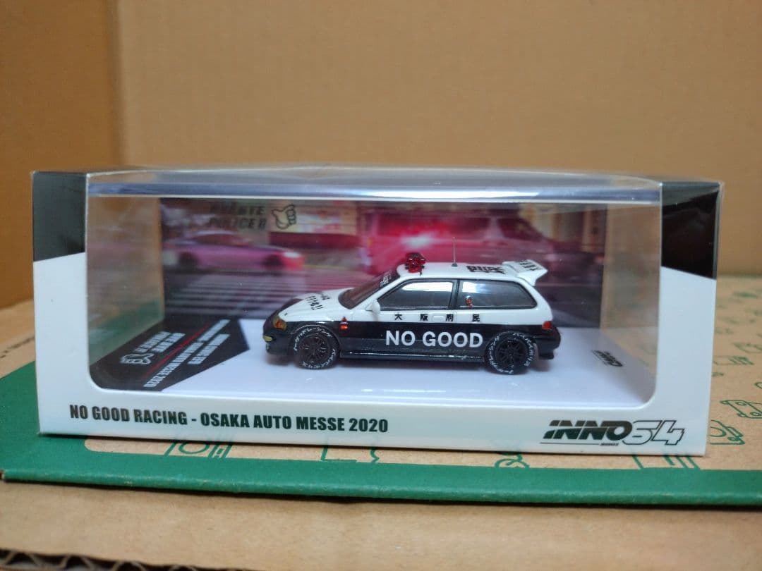 イノモデル 1/64 シビック NO GOOD RACNG 大阪オートメッセ