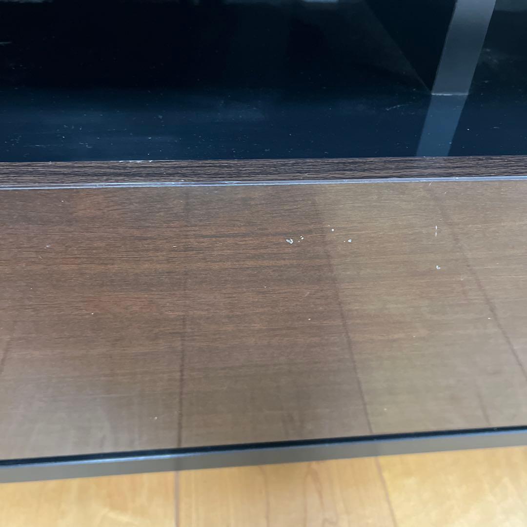 テレビボード　120 テレビ台　ハヤミ工産　ブラック　木目