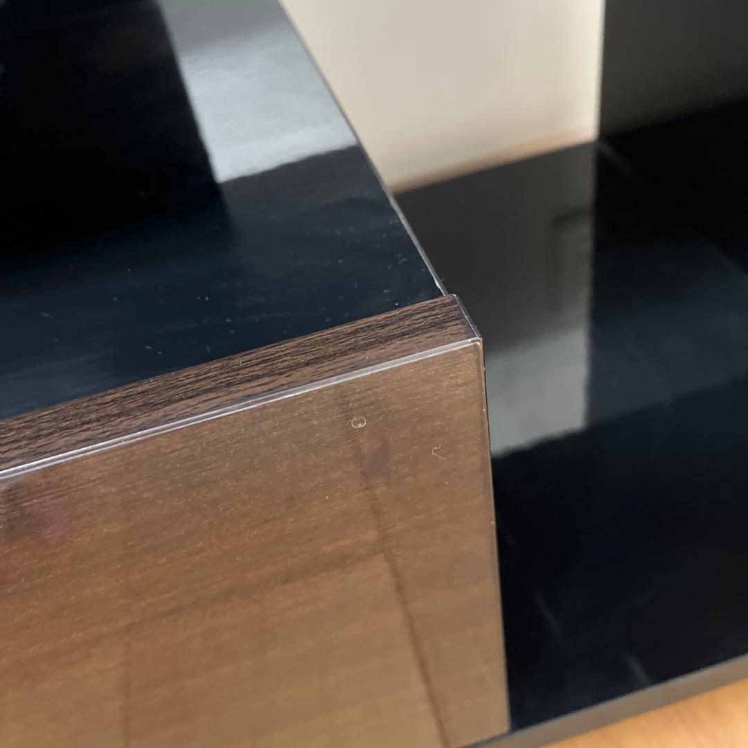 テレビボード　120 テレビ台　ハヤミ工産　ブラック　木目