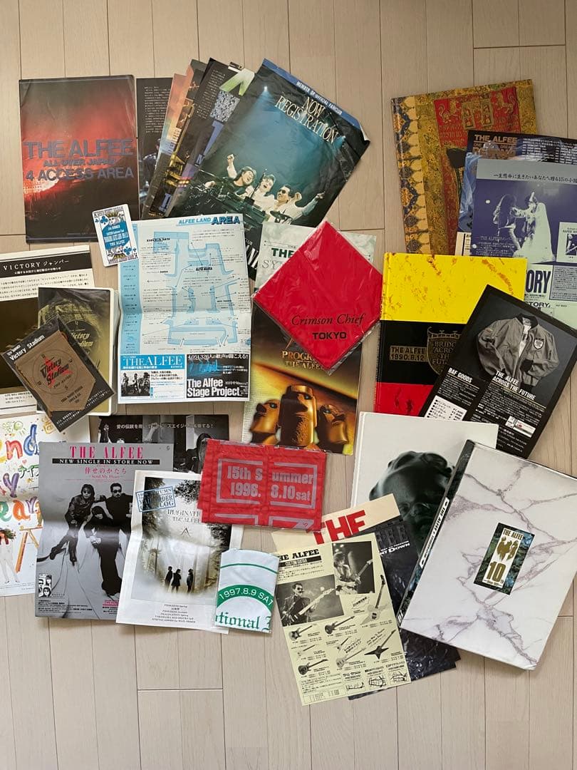 THE ALFEE コンサートパンフレット グッズ多数1990〜1997年 レア