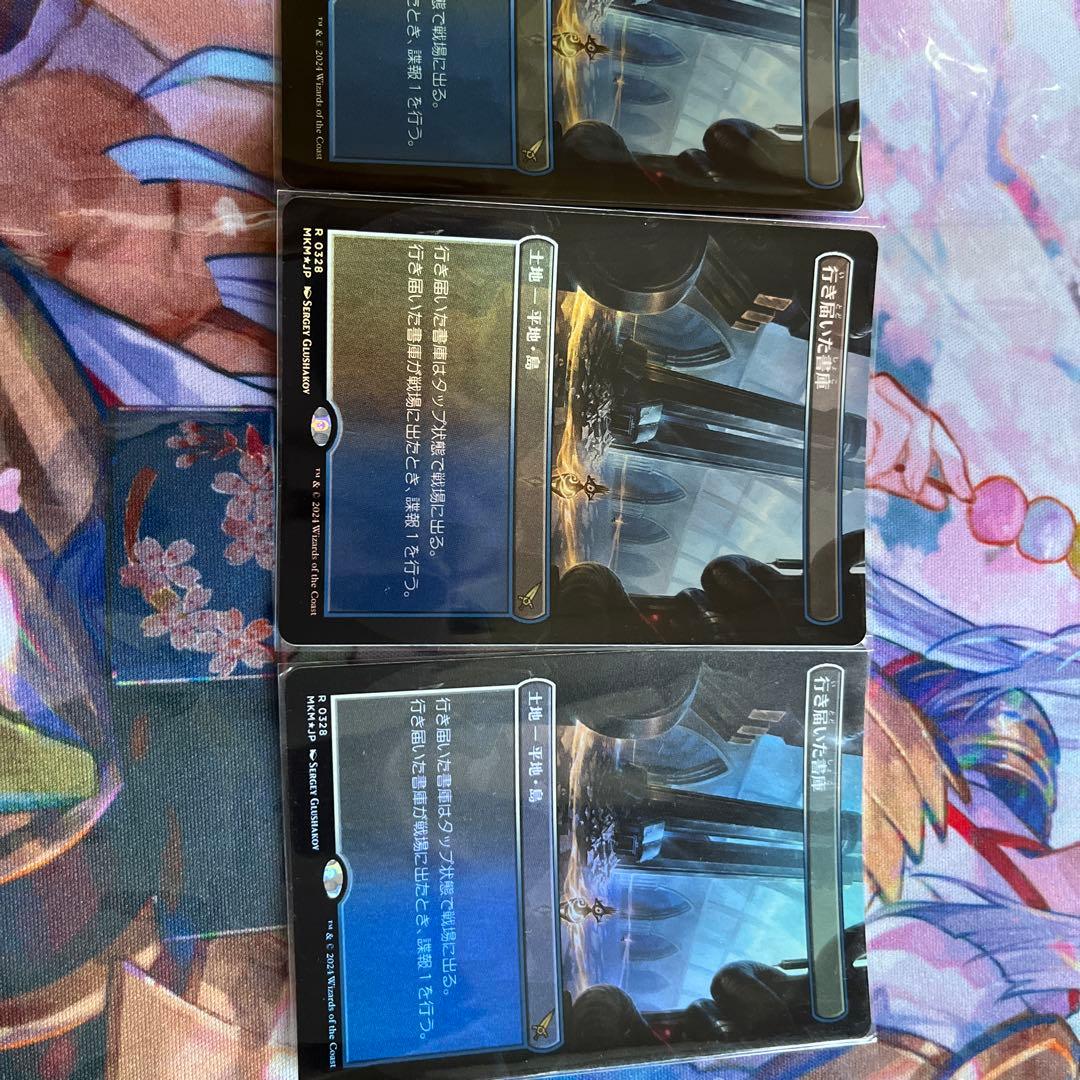 行き届いた書庫foil 4枚