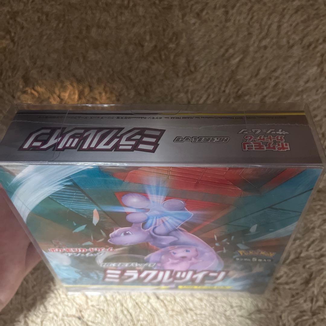 【最終値下げ シュリンク付き未開封box】ポケモンカードゲーム ミラクルツイン