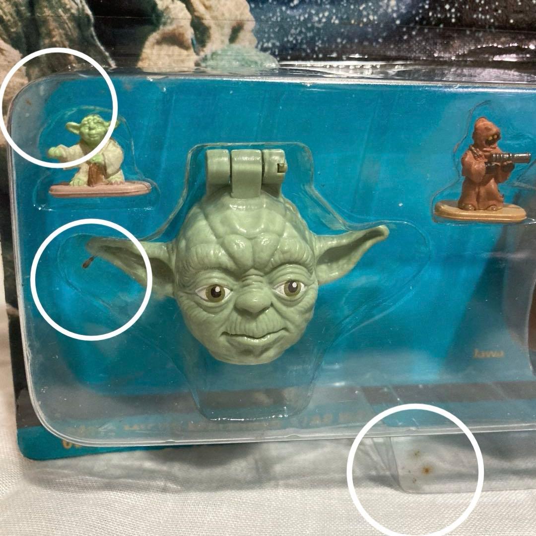 スターウォーズ マイクロマシン　フィギュア　ヘッドコレクション　4点セット