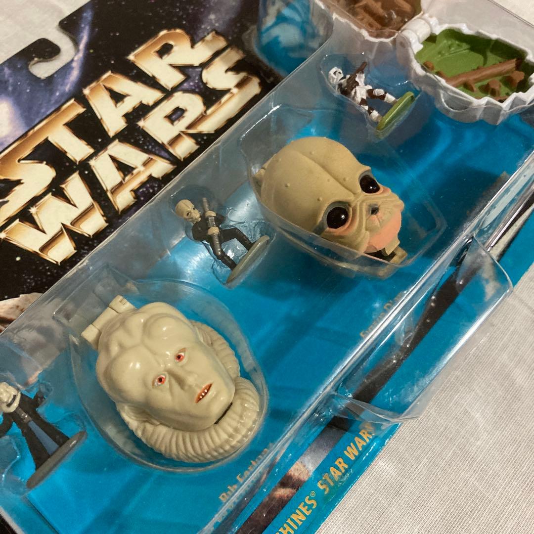 スターウォーズ マイクロマシン　フィギュア　ヘッドコレクション　4点セット