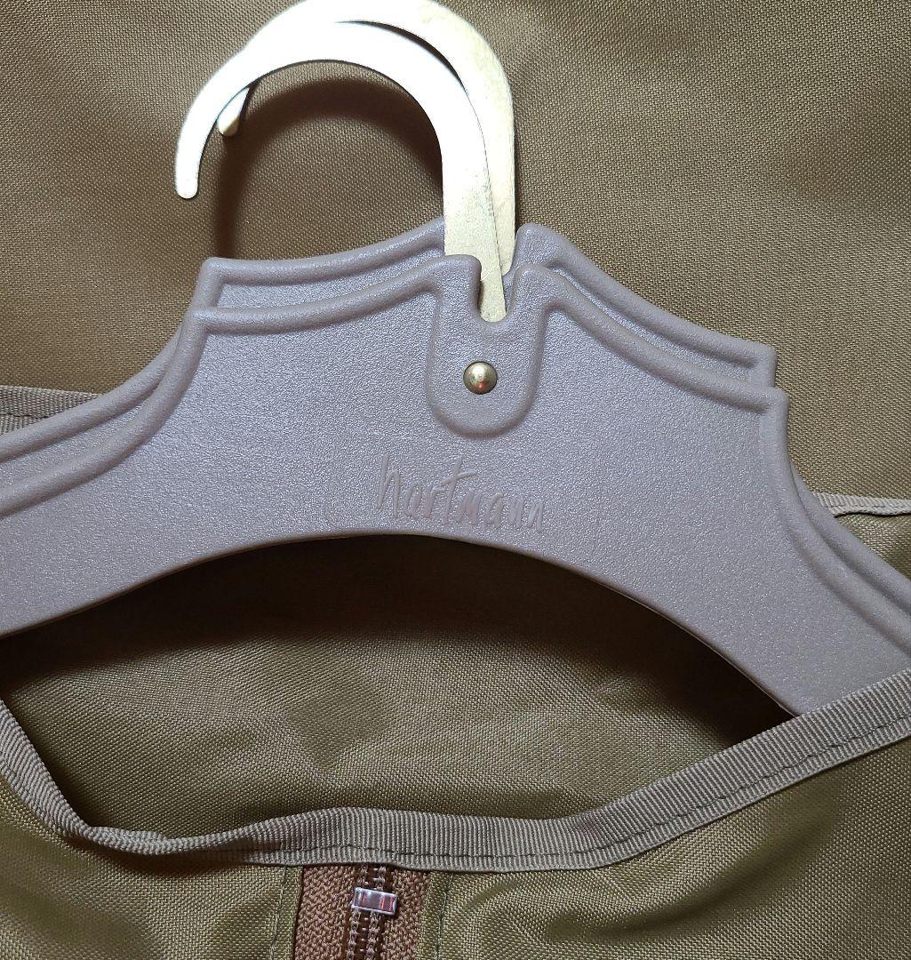 ハートマン キャリーケース ツイード/ベルティングレザー