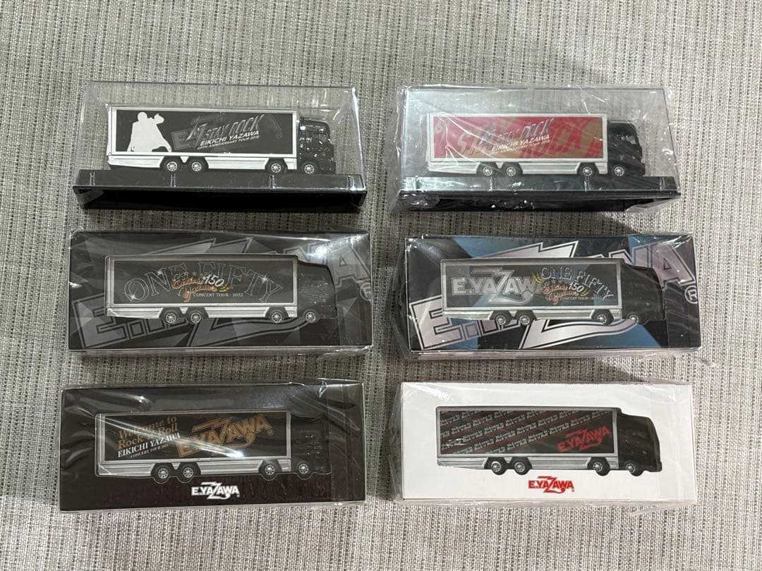 矢沢永吉 ツアーミニチュアトランポ 6台セット