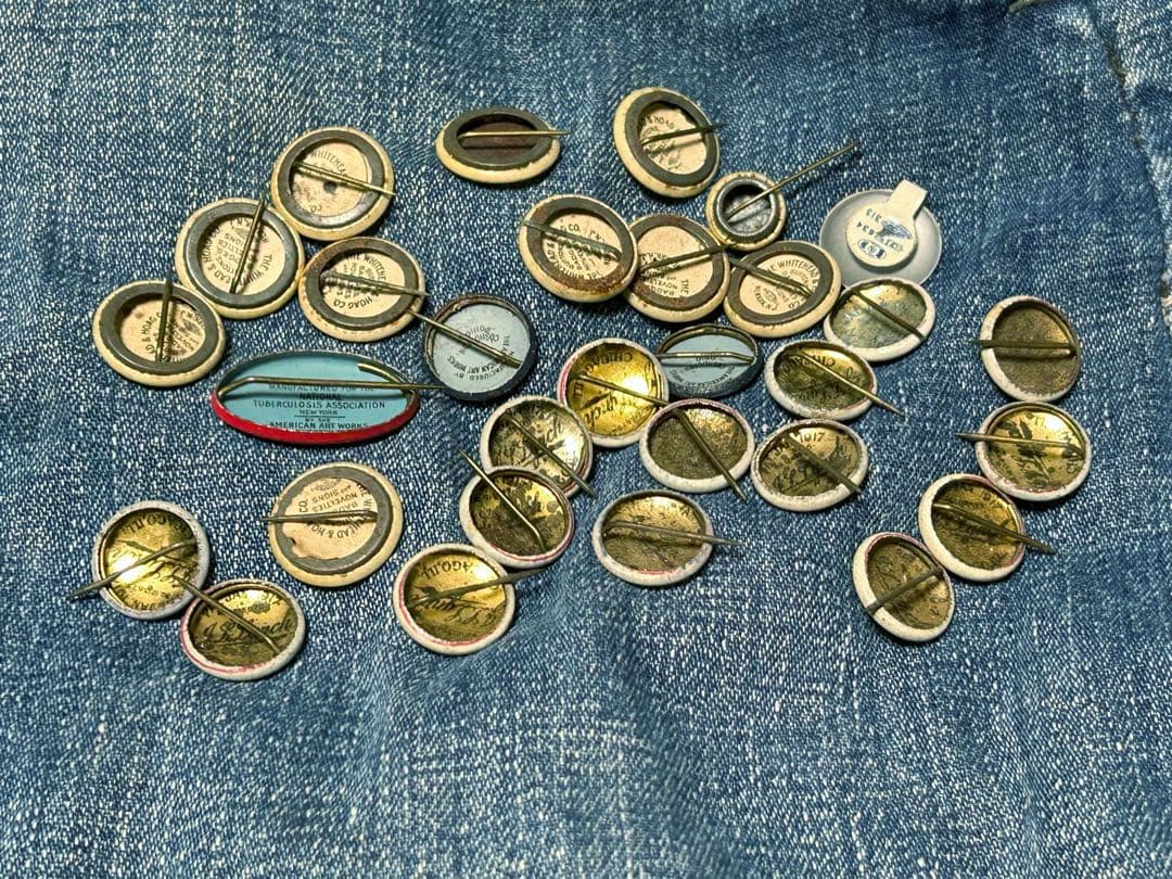 1910s 20s アメリカンレッドクロス ピンズ 30個セット ビンテージ