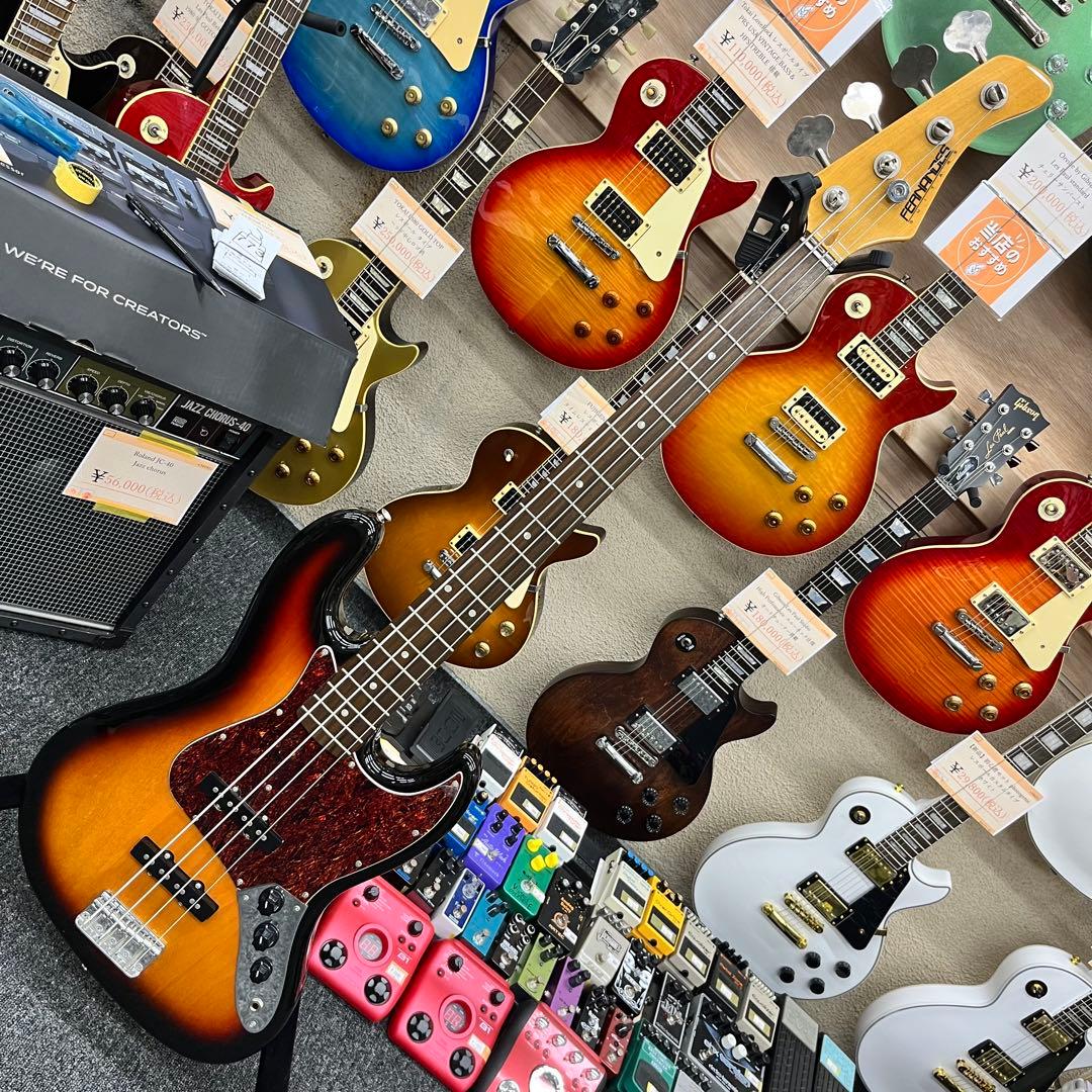 【付属品コメ欄11378】FERNANDES ジャズベースタイプ サンバースト