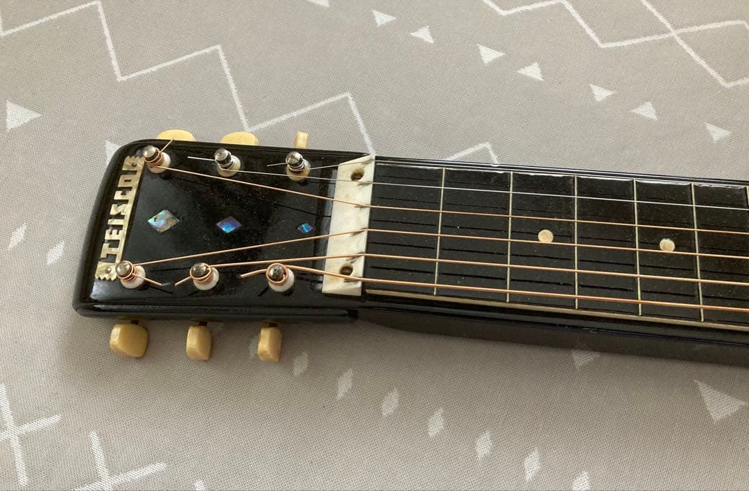 【1950年代美品】Teisco Model L／黒／完動品／ハードケース付