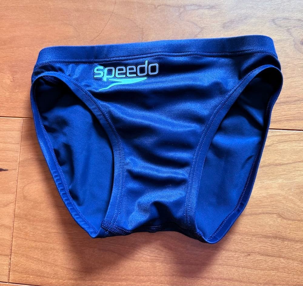 【美品】SPEEDO flyingfish ショートブーン ネイビー 競パン