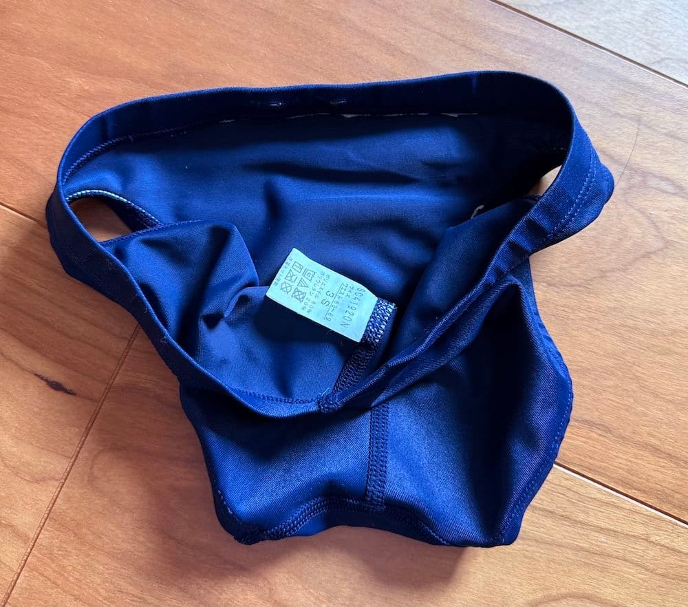 【美品】SPEEDO flyingfish ショートブーン ネイビー 競パン