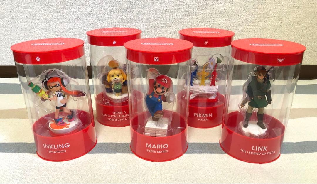 ニンテンドー　スタチュー　フィギュア　5点セット