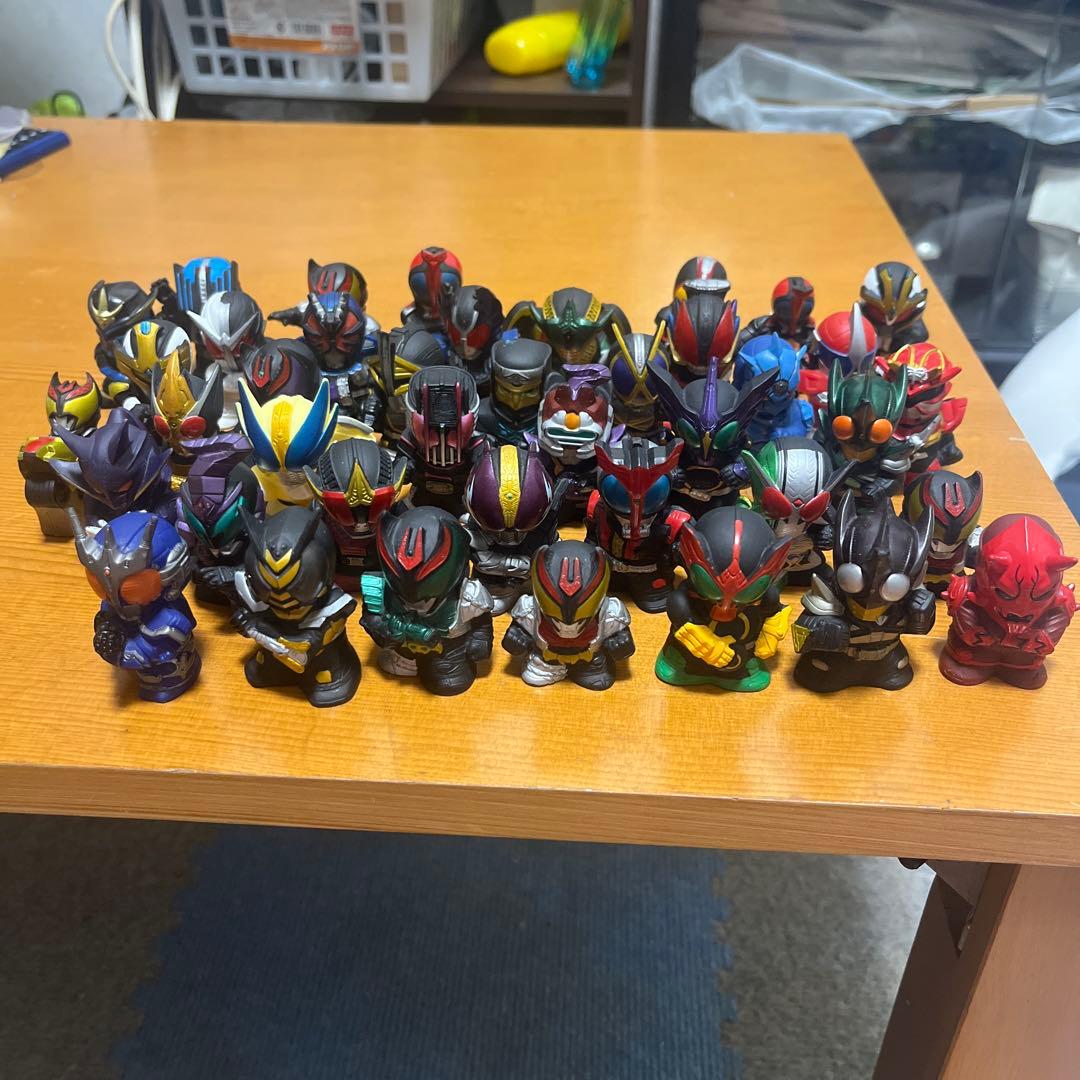 仮面ライダー フィギュア 42体セット 指人形
