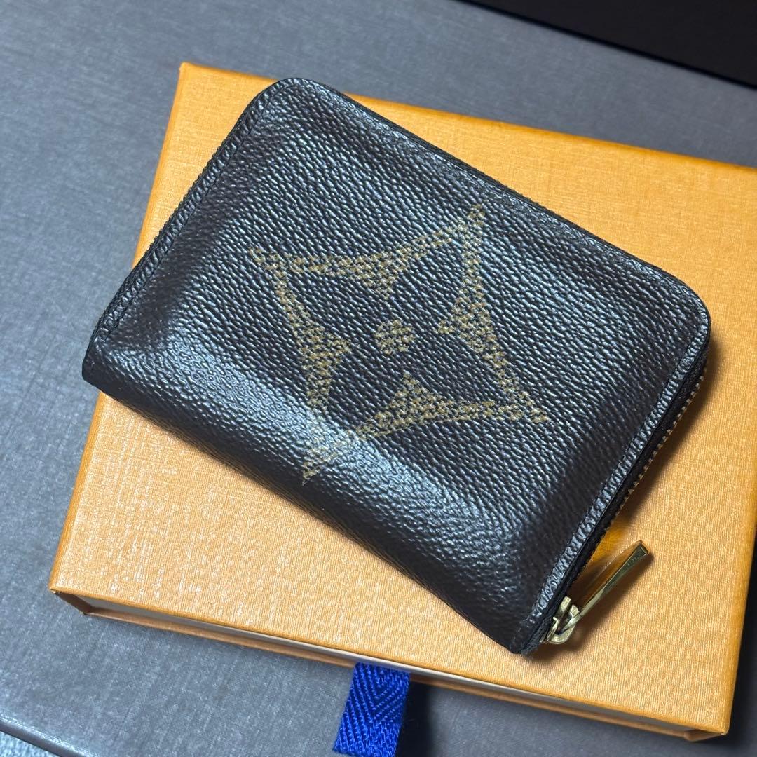 ルイヴィトン モノグラム ジャイアント リバース パース 付属品付き